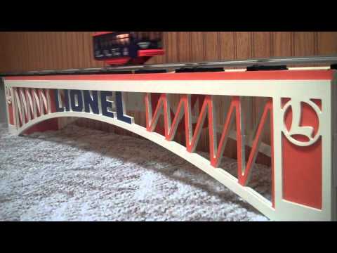 Lionel Elevated Trolley Line with B55 Bridge