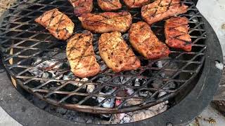 Santa Maria Style Pork Chops @digitalayon