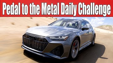 Forza Horizon 5 Pedal to the Metal Daily Challenge Reach 193 kmh in any Audi