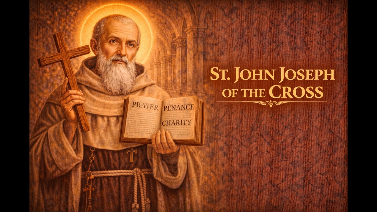 Saints in a Year Day 125: St. John Joseph of the Cross