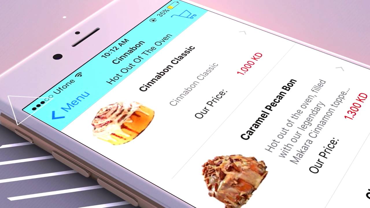 Download the Cinnabon Application Today - YouTube