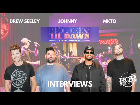 Hold On Til Dawn Benefit Concert Interviews | Drew Seeley, Johnny, and MKTO