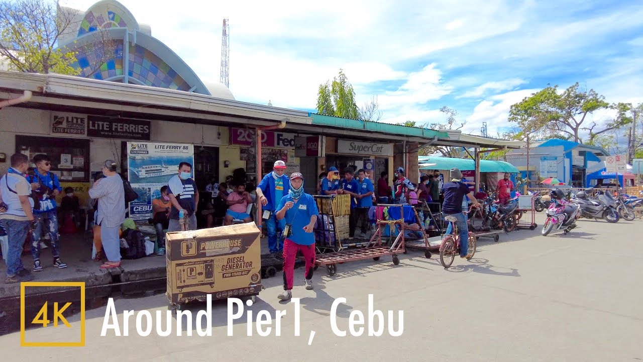 Around Pier1, Cebu, Philippines【4K】