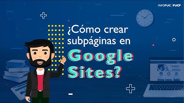 GSites#04 ¿Cómo crear subpáginas en Google Sites?