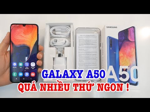 Mở hộp Samsung Galaxy A50 GIÁ RẺ và NHIỀU THỨ NGON hơn Xiaomi?