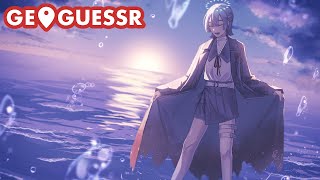 【geoguessr】ねぼけまなこのさしみ【弦月藤士郎/にじさんじ】