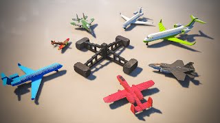 Planes vs Large Spinner | Teardown