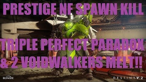 Prestige Nightfall Arms Dealer Void Spawn killed w/ Perfect Paradox & Voidwalkers Week 33