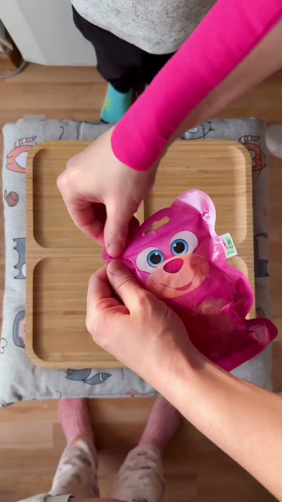 Unpacking marmalade candies ASMR