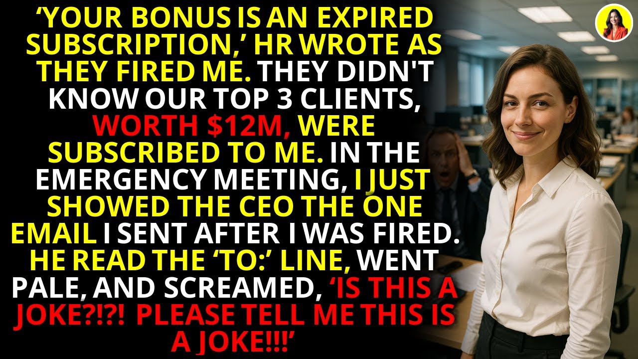 HR Called My Bonus 'Expired' – I Took Their $12M Clients 💼 | Corporate Revenge