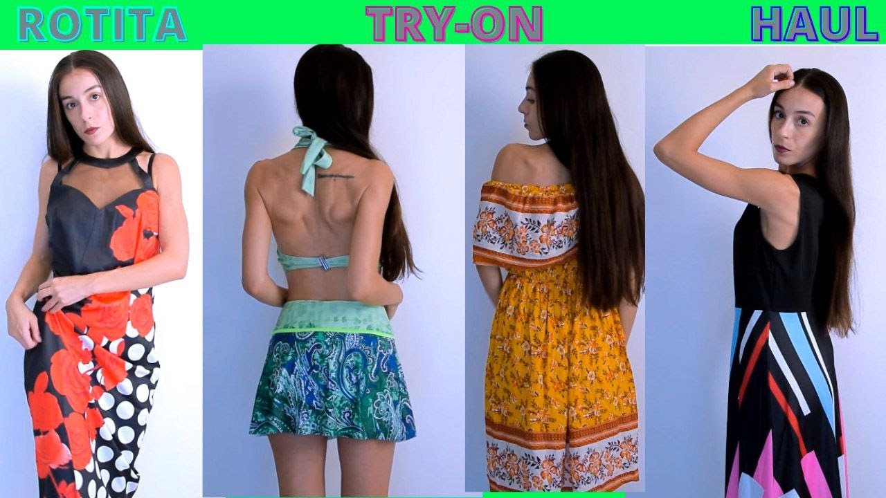 TI MOSTRO DEI VESTITI PER FARTI RILASSARE - Rotita Try on haul Video /ASMR ITA