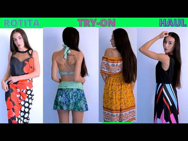 TI MOSTRO DEI VESTITI PER FARTI RILASSARE - Rotita Try on haul Video /ASMR ITA