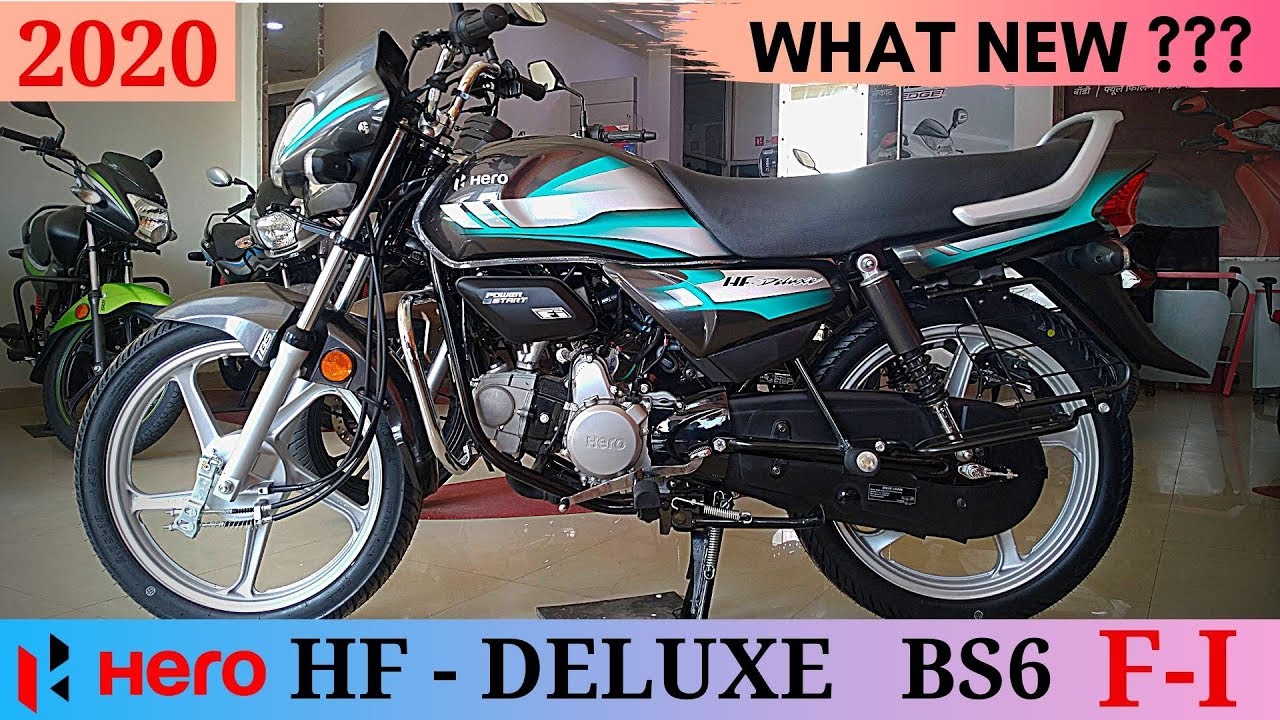 Bs6 Hero Hf Deluxe 2020 Fi Detailed Review Price Youtube