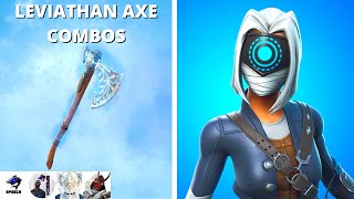 10 *Best* LEVIATHAN AXE PICKAXE COMBOS in Fortnite