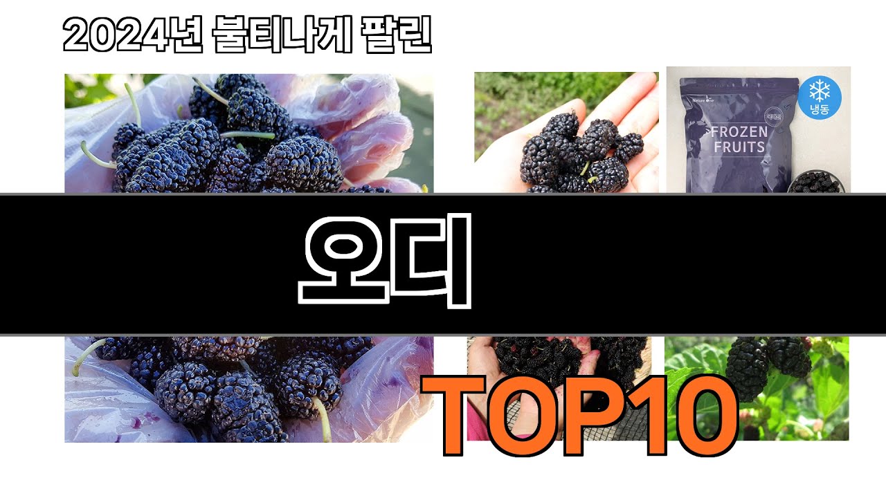 2024 가장 인기 있는 오디 추천 BEST10 - YouTube