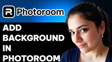 How to add background in Photoroom