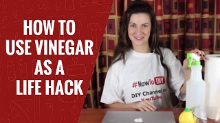 How to use vinegar as a life hack | 3 hacks #vinegar #lifehack