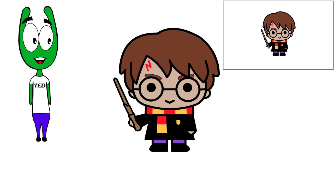 COMMENT DESSINER HARRY POTTER FACILEMENT ETAPE PAR ETAPE // TUTO - YouTube