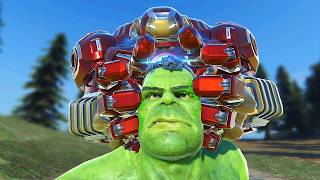 Trying to BREAK Hulk as Hulkbuster in VR