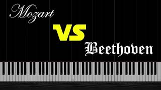 Epic Piano Battles of History- Mozart vs Beethoven