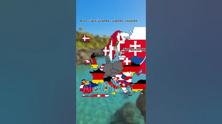 Most liked Central European country in each country #mapper #centraleurope #mapping