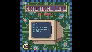 How to create artificial life from simple BASIC rules - BASIC Hacking - 19 #BASICHacking #simulation