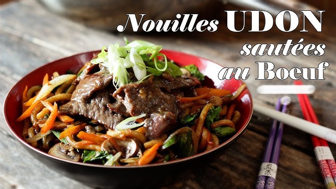 Nouilles sautées aux crevettes - Le Riz Jaune 