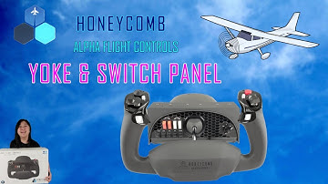 Honeycomb Alpha Flight Controls | Yoke & Switch Panel