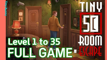 50 Tiny Room Escape Level 1-35 Full Game Walkthrough