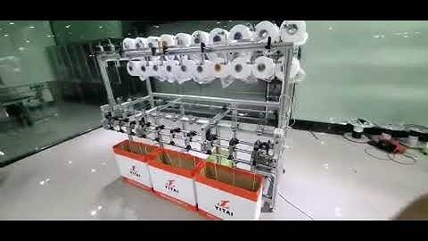 Yitai elastic earloop making machine to produce elastic for face mask