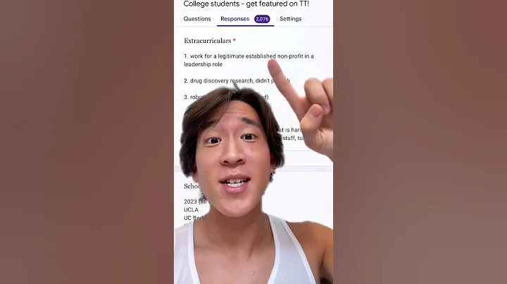 Application of a STANFORD Admitted Student