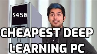 Cheapest Deep Learning PC in 2020