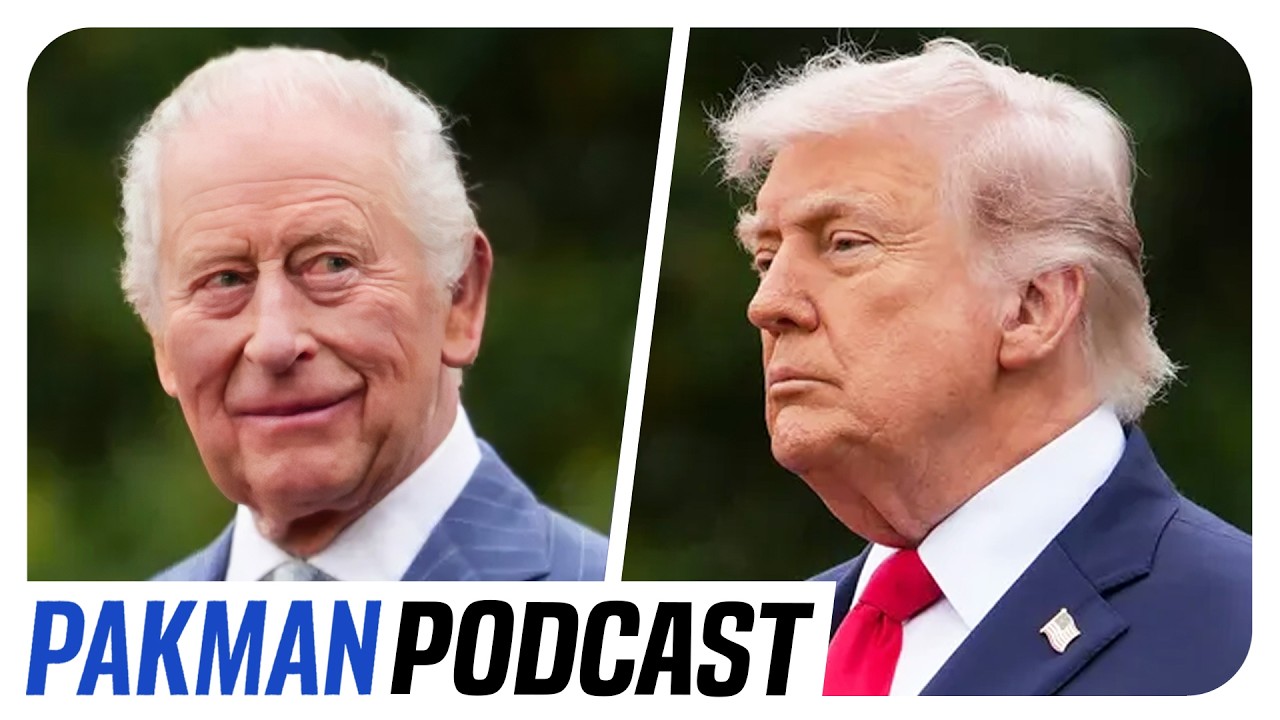 The real King embarrasses fake king Trump