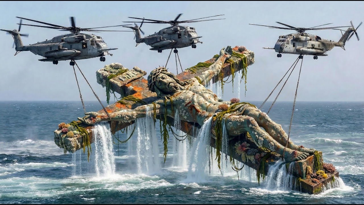 Unbelievable Restoration 700 Year Old Sacred Crucified Christ Statue Recovered from Ocean Floor