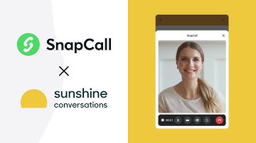 SnapCall + Zendesk Sunshine: Start a video call with your customers right inside the  messaging