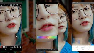 Lightroom tutorial | 3 cara memperbaiki warna bibir dengan aplikasi android screenshot 5