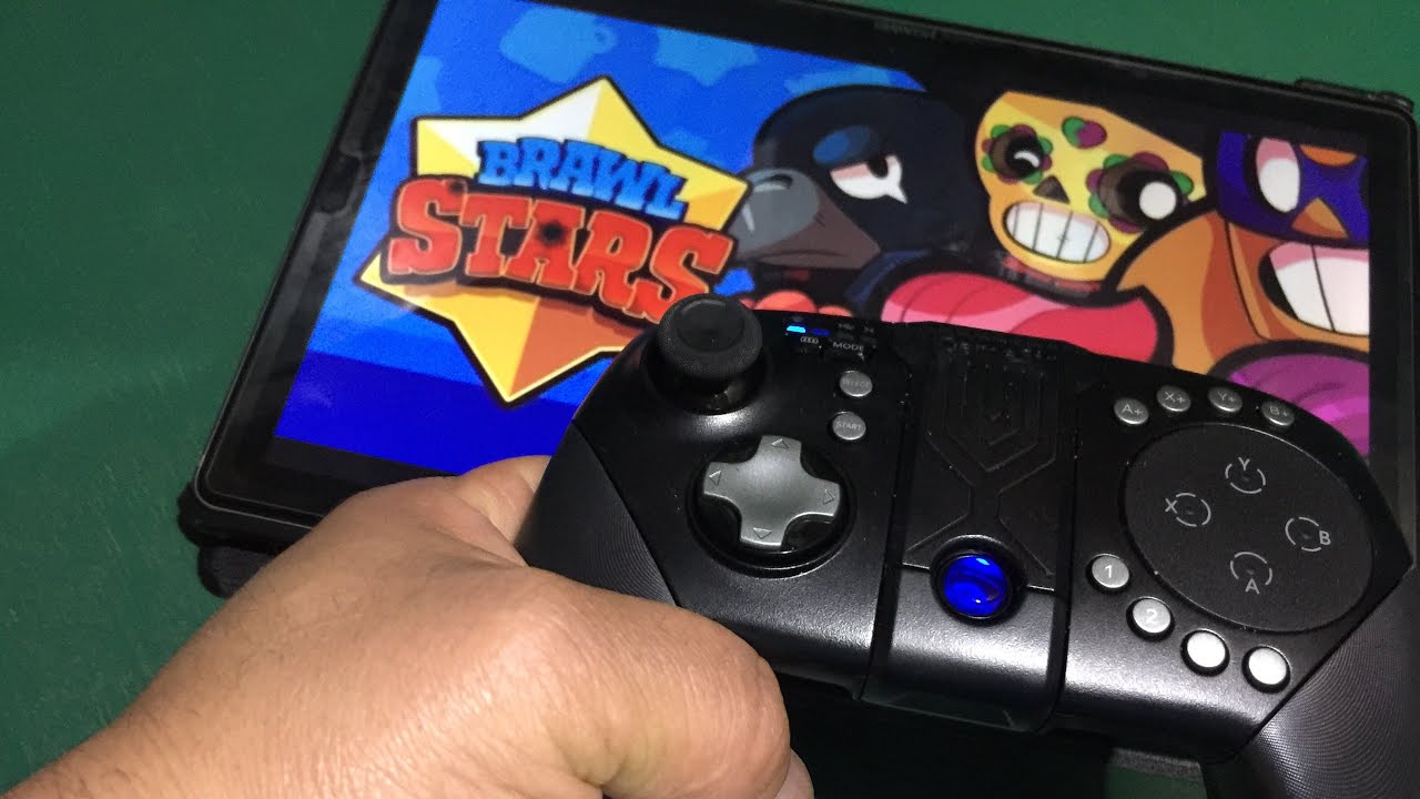 Atualizacao Para Brawl Stars Com Comando Gamepad Youtube - como jogar brawl stars com controle xbox one