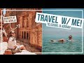 MY TRIP TO ISRAEL & JORDAN! Petra, Dead Sea Floating, Tel Aviv + more! | Travel With Me