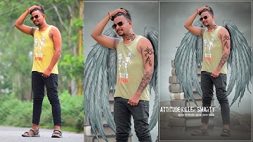 How to Edit Photo Retouching and background change in Photoshop CC  || Ak editor