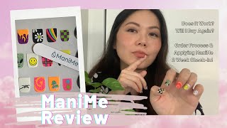 MANIME REVIEW Try At Home CustomFit Gel Stick On Nails