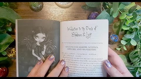 Discovering oracle of shadow and light by lucy cavendish with meditation