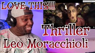 Leo Moracchioli | Thriller ( Michael Jackson Metal Cover ) Feat. C.J Pierce | Reaction