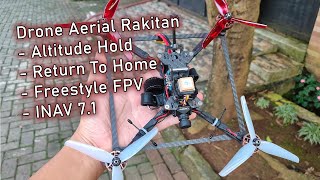 Nyobain Drone Rakitan Rasa Aerial INAV 7.1