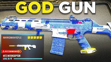 the NEW *ONE SHOT* GOD GUN in MW3! 👑 (Best MTZ INTERCEPTOR Class Setup) - Modern Warfare 3