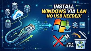 How to Install Windows via LAN (PXE Boot) using Serva