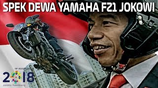 JOKOWI HEBOHKAN DUNIA DI ASIAN GAMES PAKE MOTOR INI!! | YAMAHA FZ1 PASPAMPRES NKRI