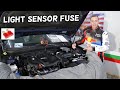 KIA OPTIMA LIGHT SENSOR FUSE LOCATION REPLACEMENT