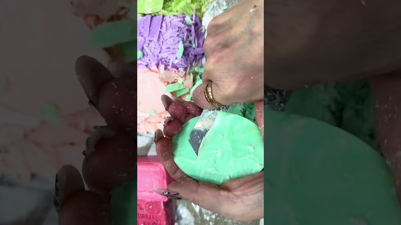ASMR🧼SOAP #asmr #soap #asmrsounds #satisfying #justsoaps #asmrvideo #soapcutting #soapasmr #asmrsoap