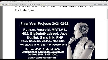 Deep Reinforcement Learning Based Volt VAR Optimization in Smart Distribution Systems