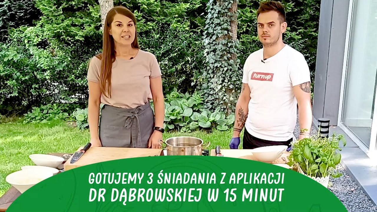 3 zdrowe śniadania w 15 minut | Gotujemy z Aplikacją dr Dąbrowskiej | Post dr Dąbrowskiej